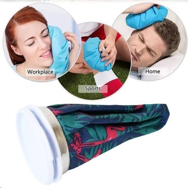 Hot & Cold Ice Bag for Pain Relief | Reusable Ice Pack (Small)