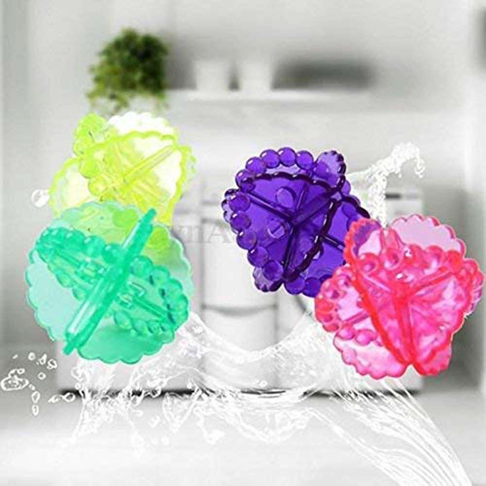 4 Pcs Reusable Laundry Dryer Balls | Anti-Wrap Washing Machine Balls