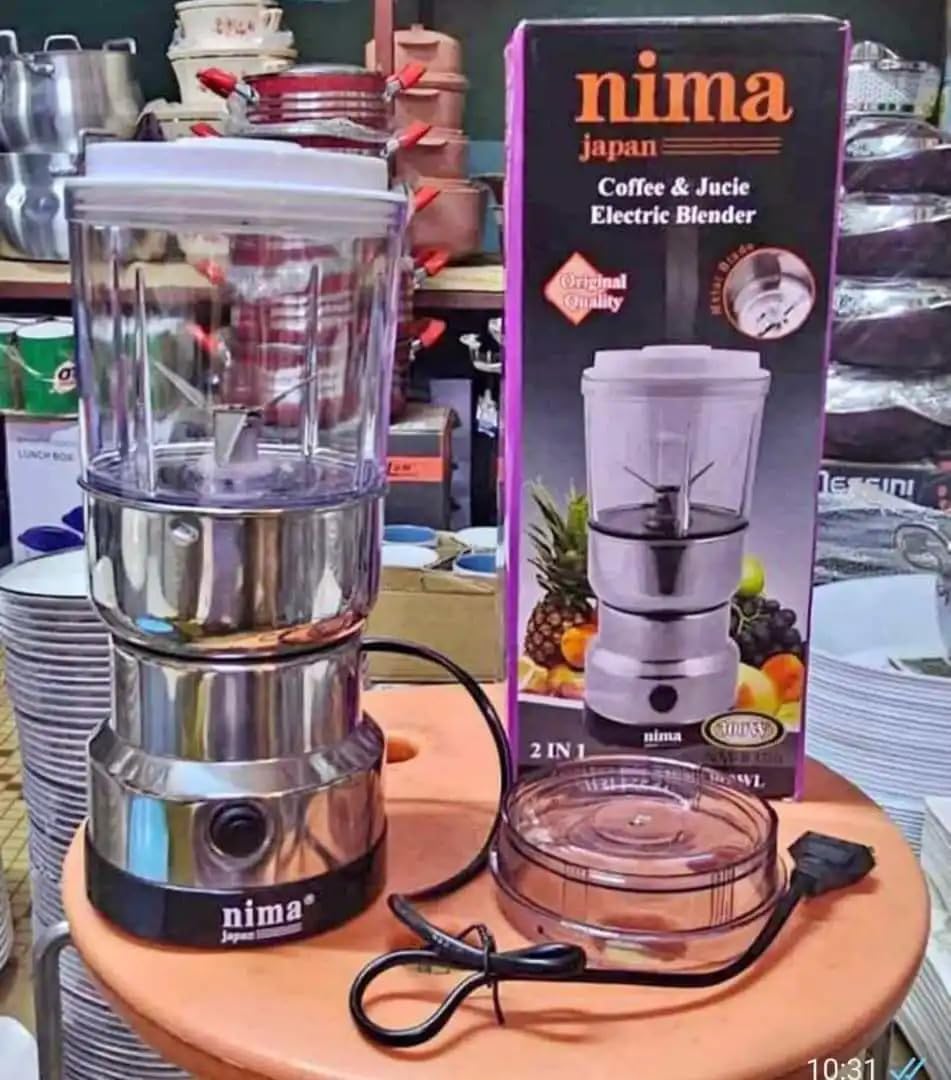 Nima 2-in-1 Coffee Grinder & Blender 300W | Electric Spice, Coffee & Dry Fruit Grinder