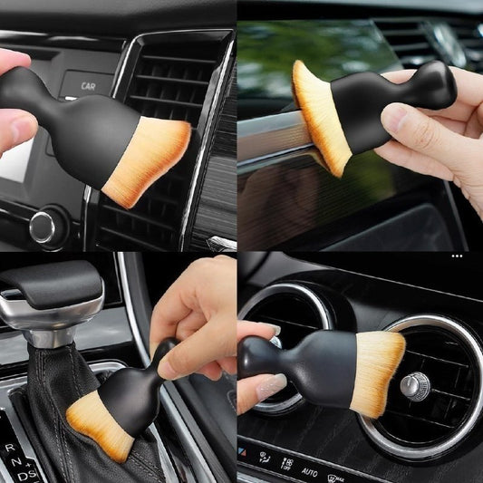 Multipurpose S Shape Cleaning Brush (2 Pc Set) | Car & Home Dust Cleaning Brush