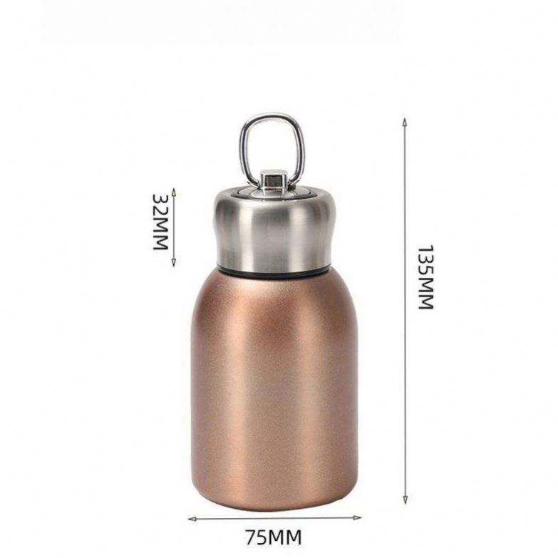 300ml Mini Vacuum Insulated Stainless Steel Water Bottle | Hot & Cold Flask | Leakproof Travel Mug