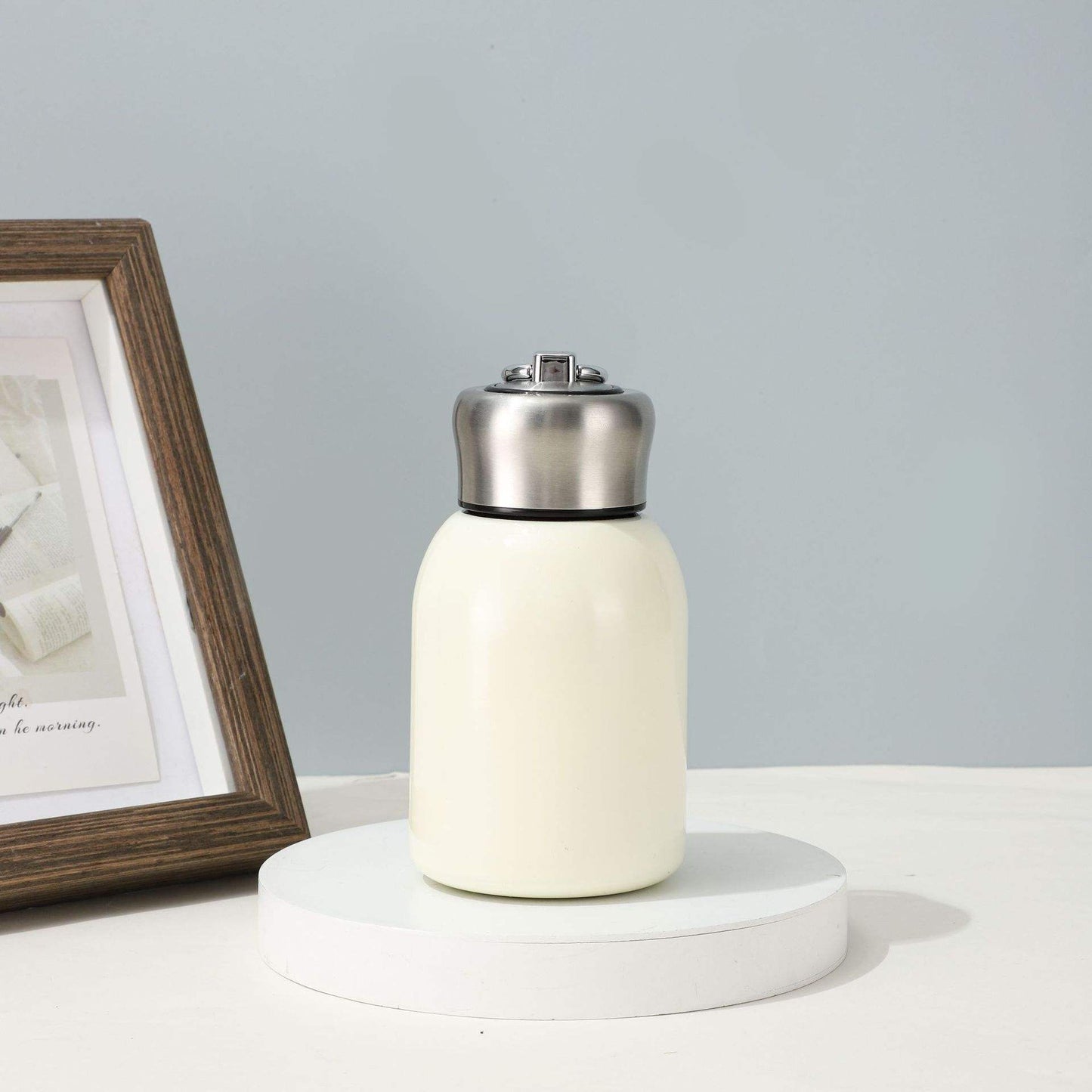 300ml Mini Vacuum Insulated Stainless Steel Water Bottle | Hot & Cold Flask | Leakproof Travel Mug