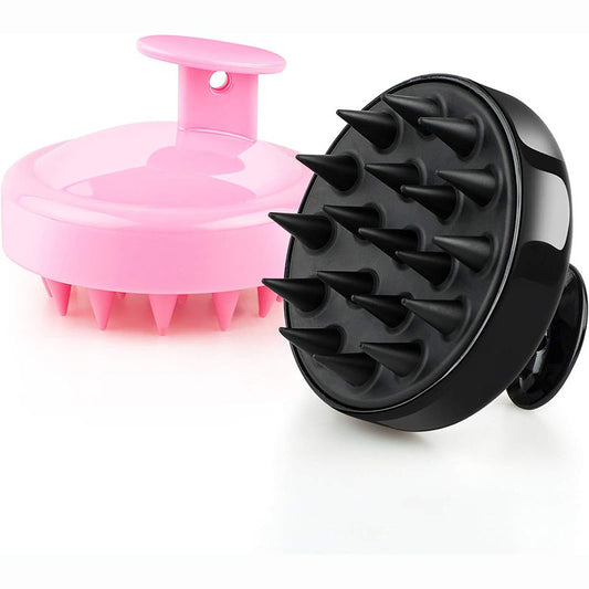 Hair Scalp Massager Brush | Soft Silicone Shampoo Scalp Scrubber