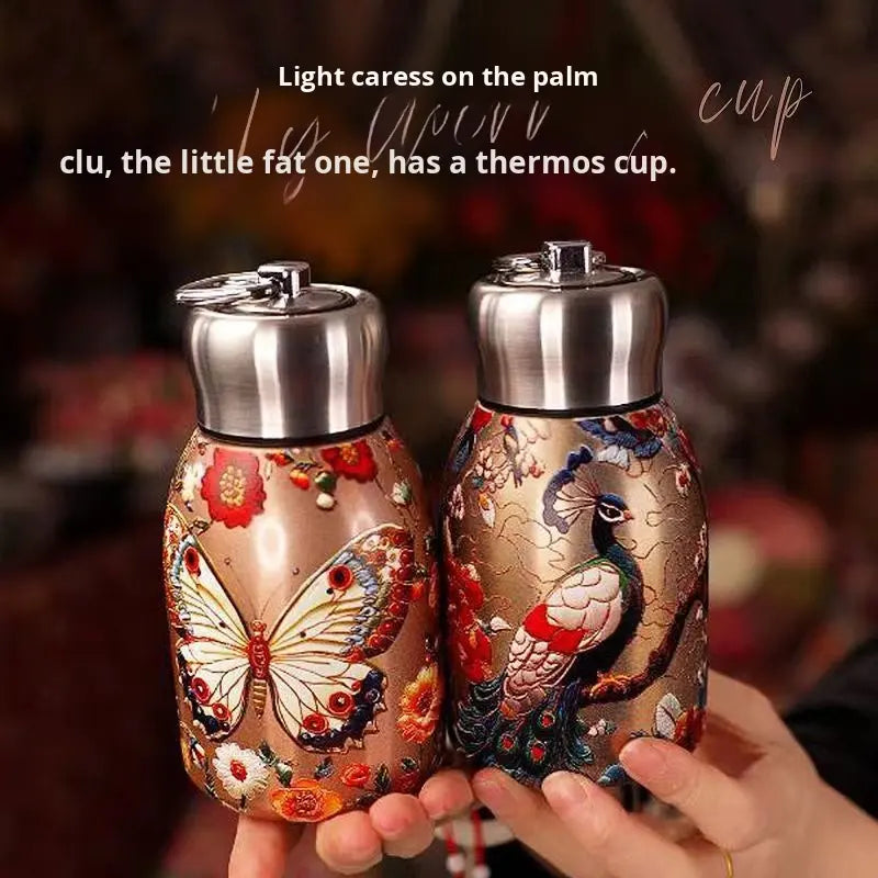 300ml Vacuum Insulated Stainless Steel Water Bottle – Hot & Cold Flask