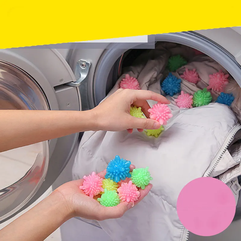 4 Pcs Reusable Laundry Dryer Balls | Anti-Wrap Washing Machine Balls