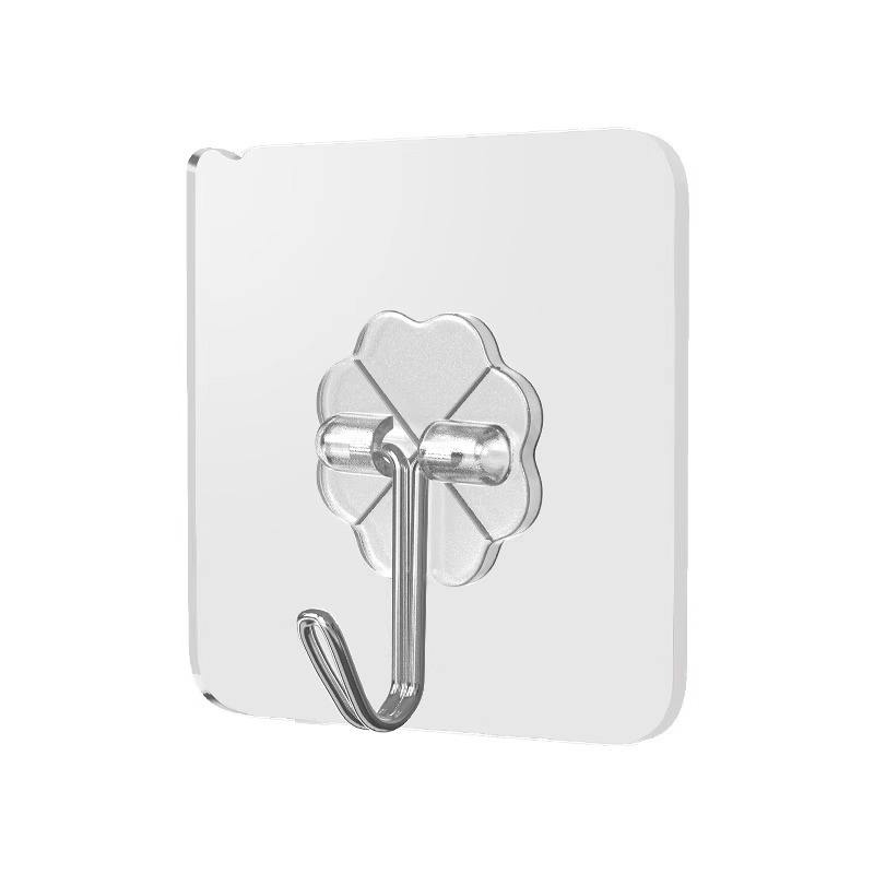 Flower Wall Sticker Hook – Strong Self Adhesive Wall Hook (Pack of 25)