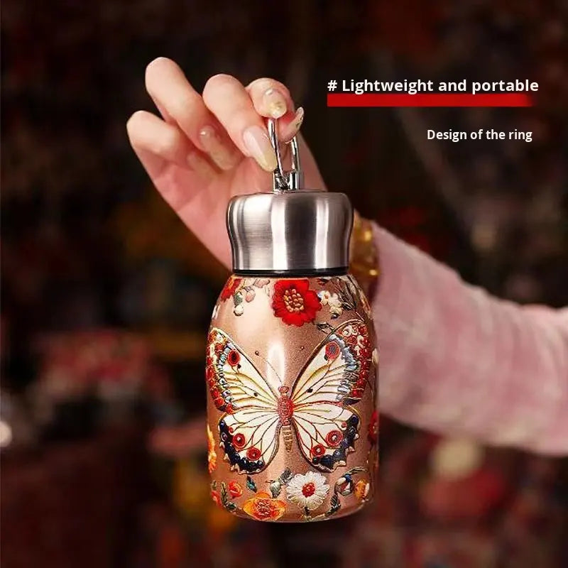 300ml Vacuum Insulated Stainless Steel Water Bottle – Hot & Cold Flask