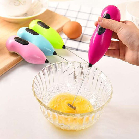 Hand Blender Milk Frother Coffee Beater Egg Whisk (Stainless Steel)