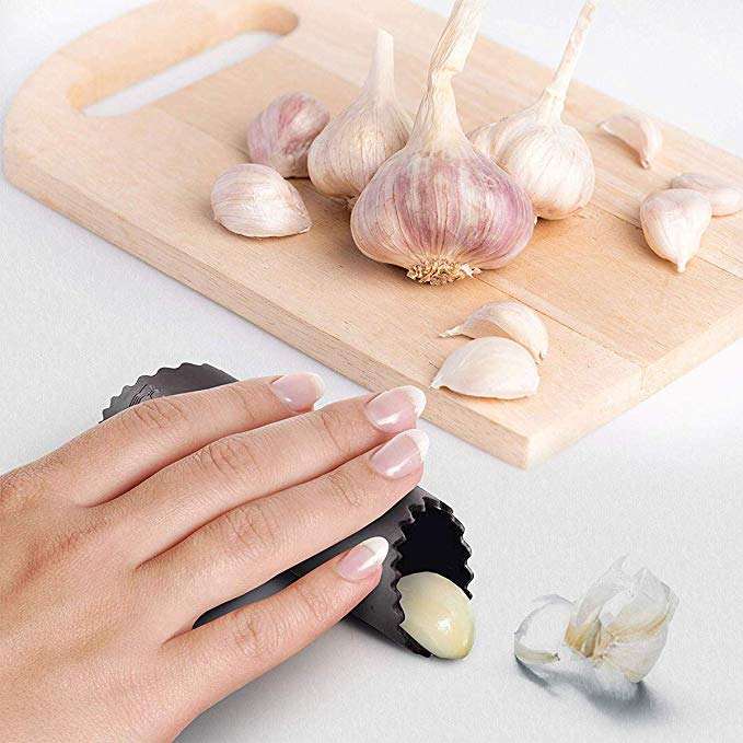 Stainless Steel Garlic Press Rocker | Professional Garlic Crusher & Mincer