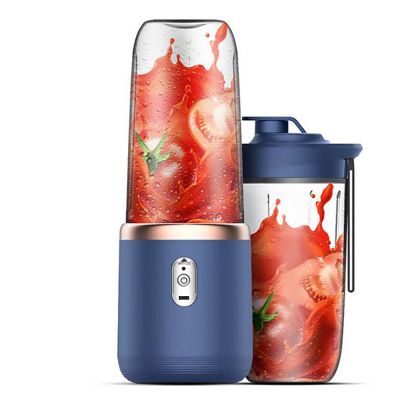 Portable USB Rechargeable Juicer Blender Bottle | 6 Blades | Electric Mini Fruit Mixer | Travel Smoothie Maker | 380ml