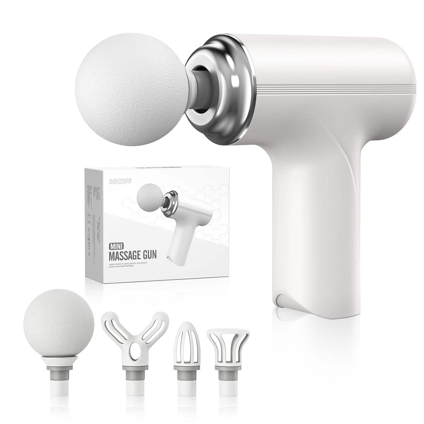 Mini Body Massage Gun for Neck, Back & Shoulder – Portable Handheld Massager