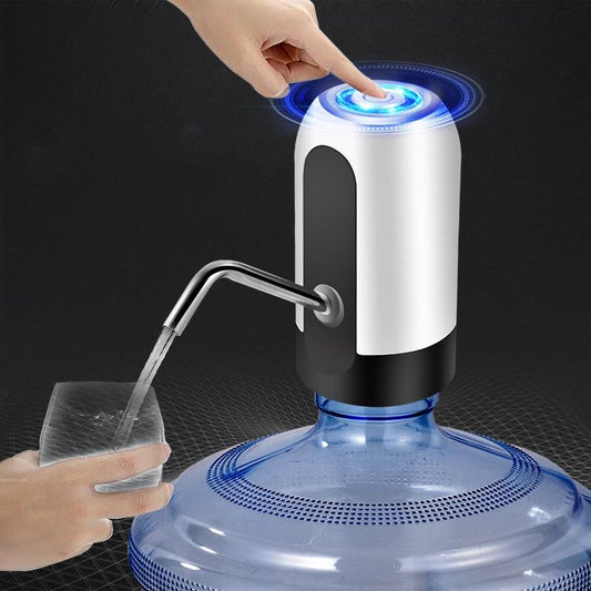 Automatic USB Rechargeable Water Bottle Dispenser Pump for 20 Litre Can | One Touch Electric Water Pump | Portable USB Charging
