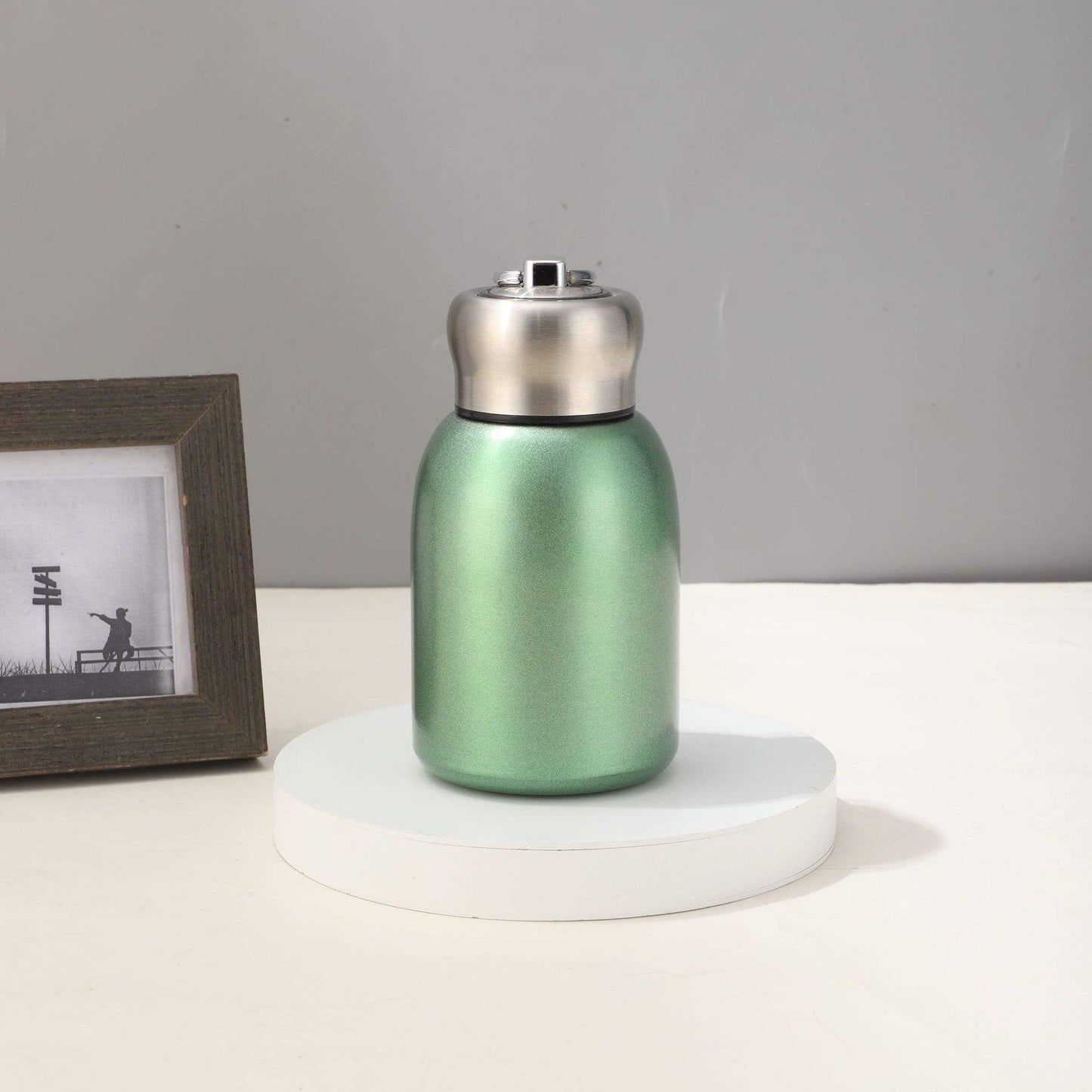 300ml Mini Vacuum Insulated Stainless Steel Water Bottle | Hot & Cold Flask | Leakproof Travel Mug