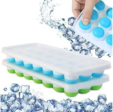 Silicone Pop-Up Ice Cube Tray