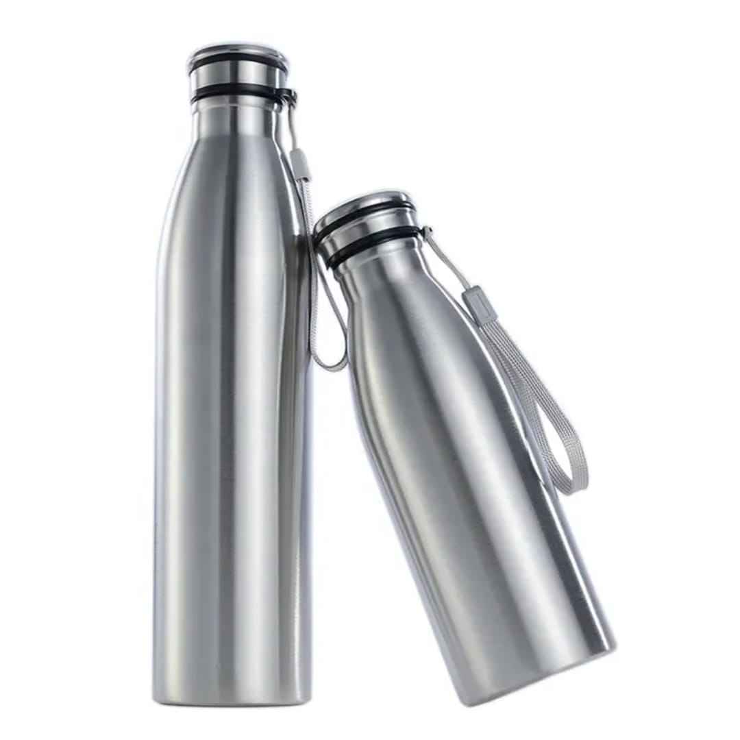 Premium Stainless Steel Water Bottle 1 Litre (1000ml) | Vacuum Insulated | Leak Proof | BPA Free | Hot & Cold Flask