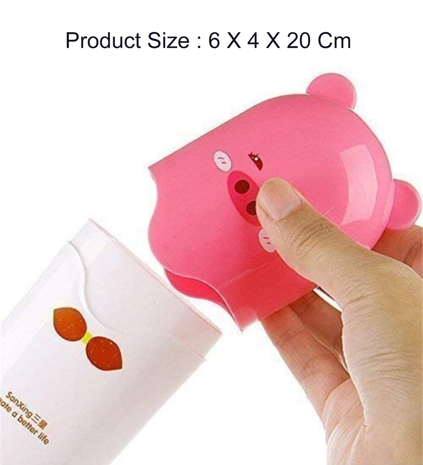 Portable Toothbrush Holder | Travel Toothbrush & Toothpaste Storage Case | Plastic Tooth Brush Container | Big Size